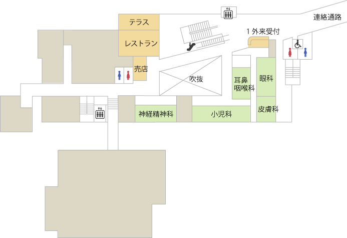 北館2階